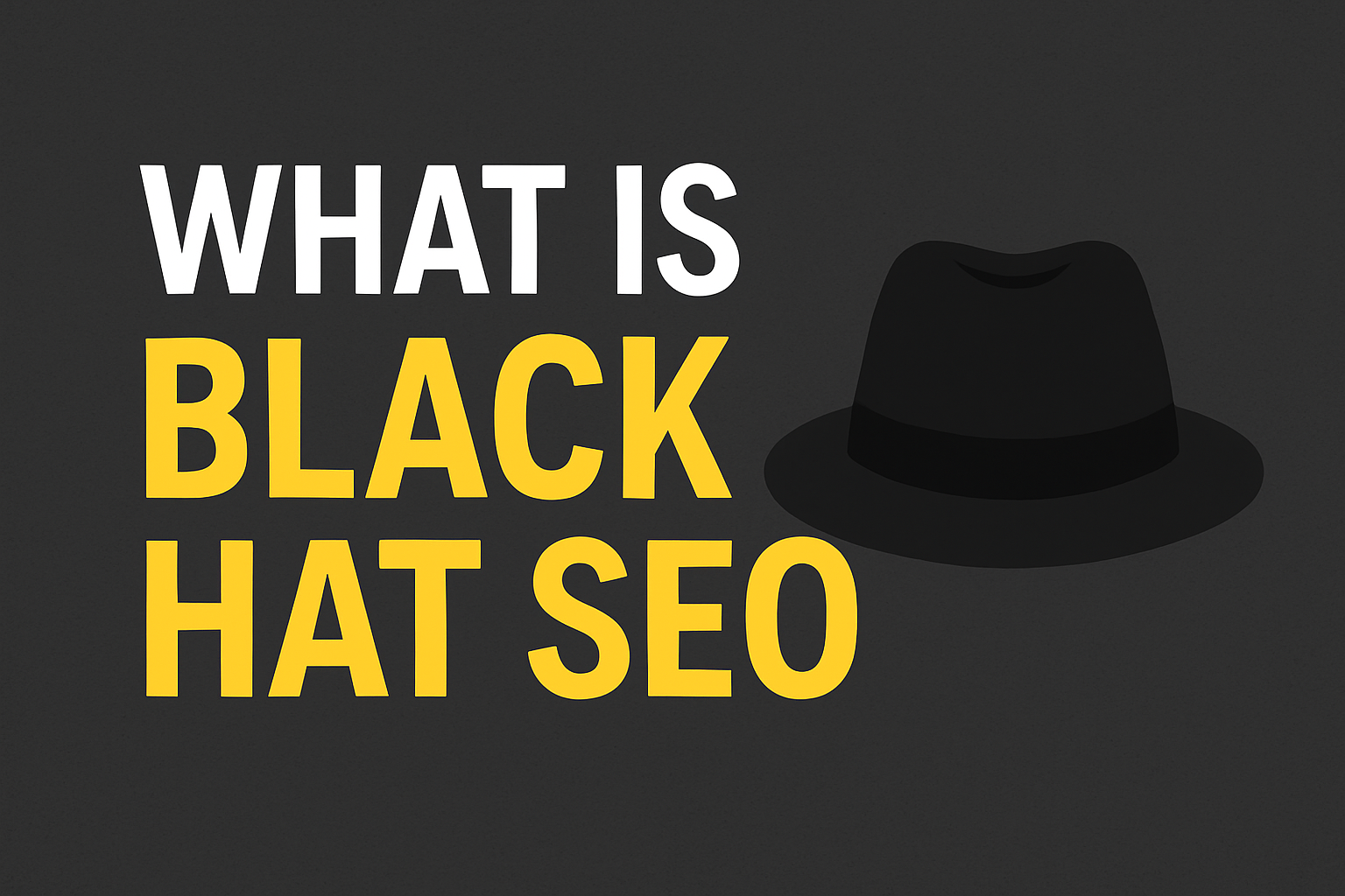 what is black hat seo